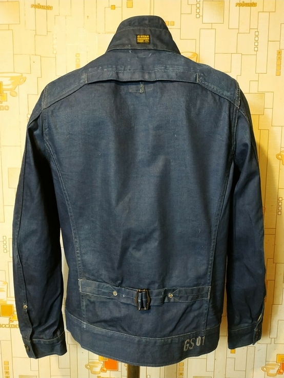 Куртка джинсова чоловіча G-STAR коттон р-р М, photo number 8