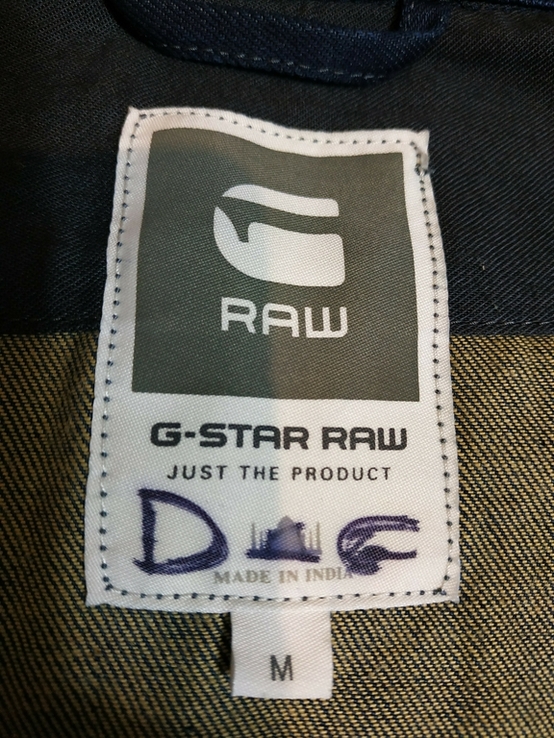 Куртка джинсова чоловіча G-STAR коттон р-р М, фото №11