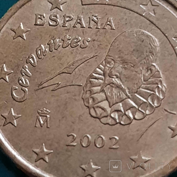 Іспанія / 10 євроцентів / 2002 (тип 1), фото №2