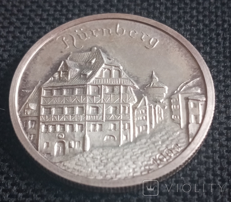Німеччина 1971 Медаль до 500-річчя Альбрехта Дюрера Нюрнберг, фото №10