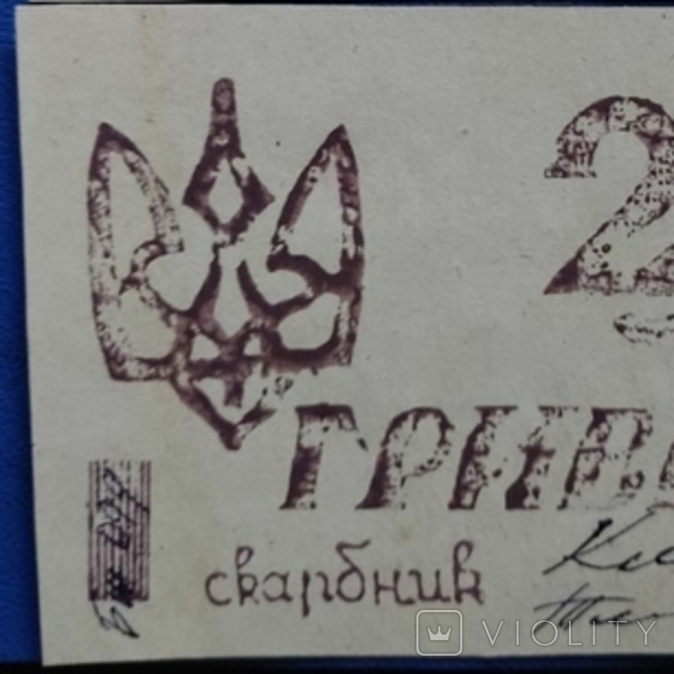 25 гривень 1919 Томашпіль (місто) Вінницька обл. Серія Б 099, фото №8