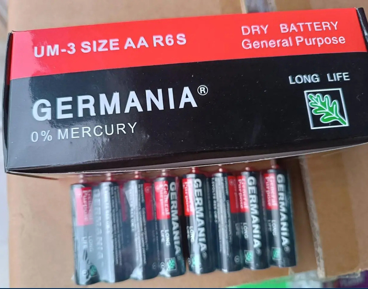 Батарейка сольова AA R6S (Ціна за 4 шт.), фото №6