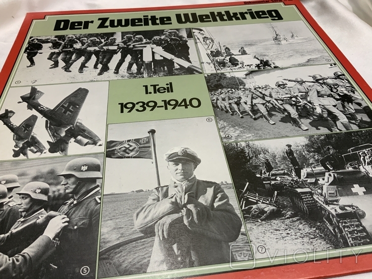 Платівка Der Zweite Weltkrieg 1939-1940 Третій рейх історичні промови, фото №5