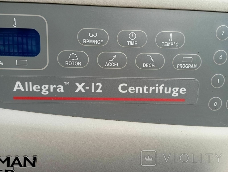 Beckman Coulter Allegra X-12 центрофуга охлаждающая, photo number 2