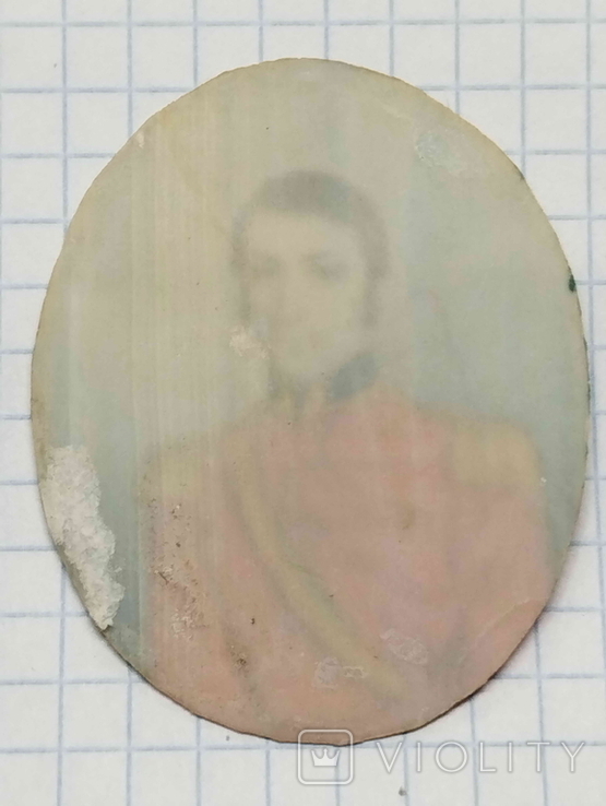 Портрет військового, 19 ст. мініатюра на кості., фото №9