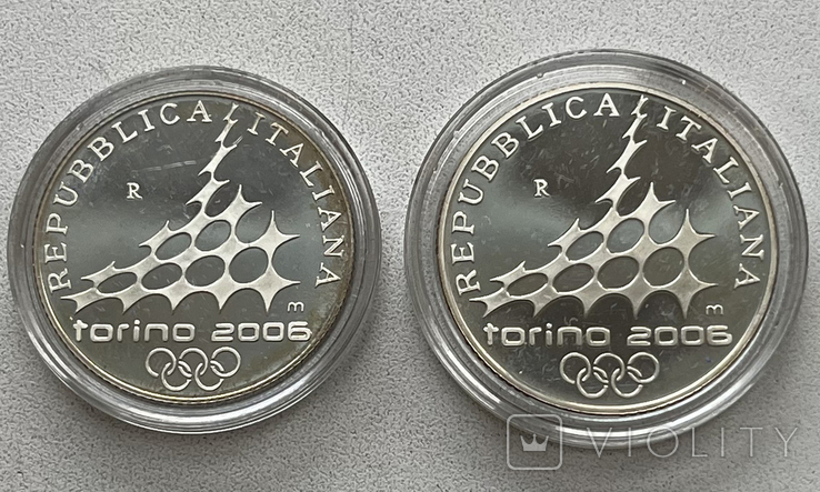 5 и 10 евро 2005 года "Зимняя Олимпиада в Турине 2006", фото №10