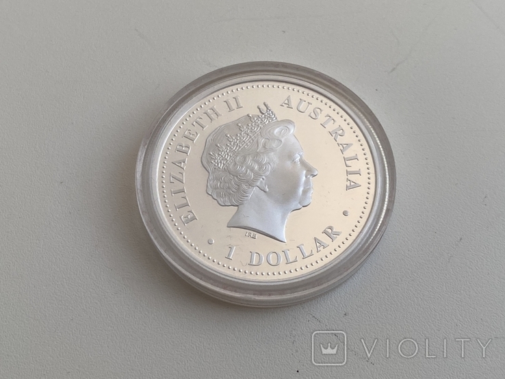 Australia on the map, 1 dollar, 2006, фото №8