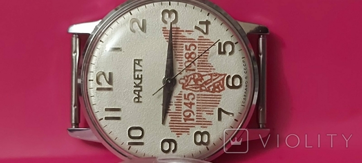 Наручные часы Ракета времён СССР, фото №6
