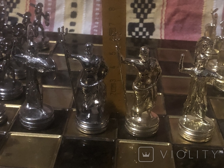 Шахматы подарочные manopoulos 36 см, фото №7