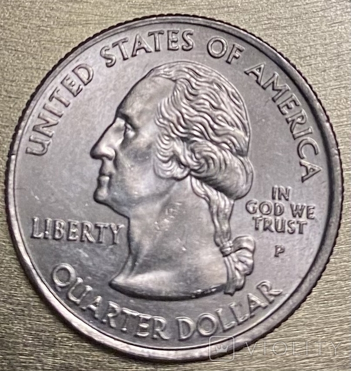 1/4 Доллара 2003(Мейн), фото №2