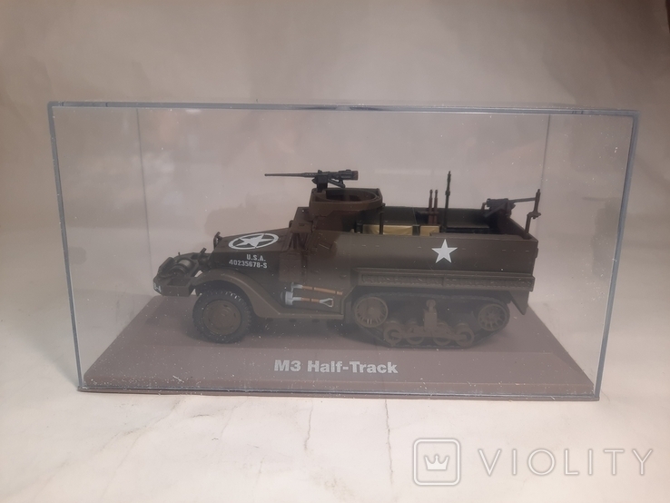 M3A1 Half Track Armored Personnel Carrier, Atlas, 1/43, photo number 2