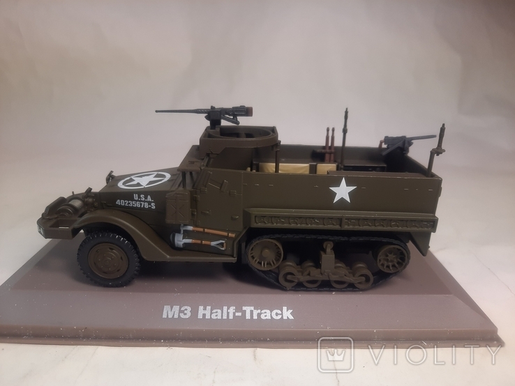 M3A1 Half Track Armored Personnel Carrier, Atlas, 1/43, photo number 4