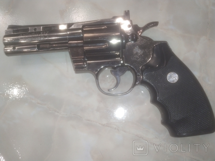 Пистолет Револьвер коллекционный PYTHON 357 Magnum CTG, фото №2