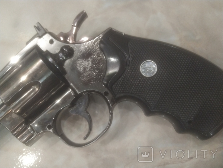 Пистолет Револьвер коллекционный PYTHON 357 Magnum CTG, фото №4
