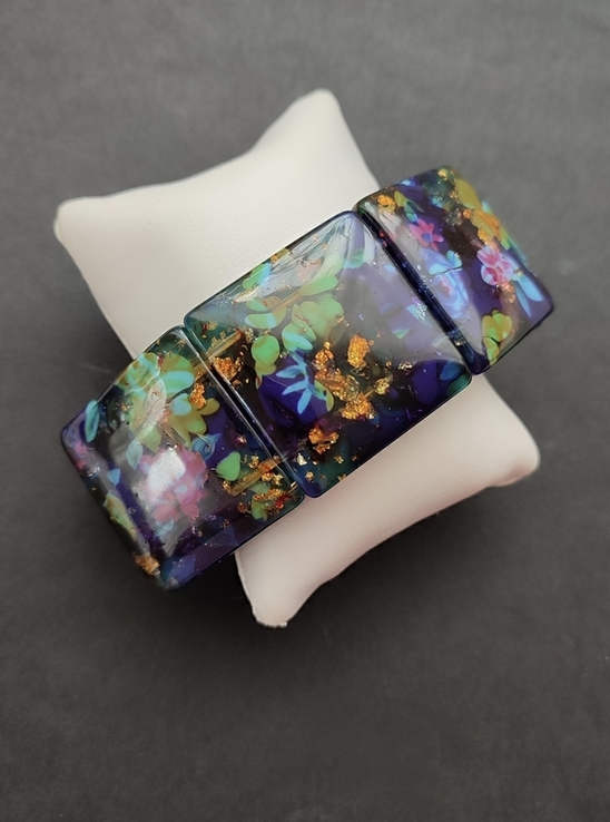 Стрейчевый винтажный браслет, бренду Sobral, от Kyara Ruby, фото №4