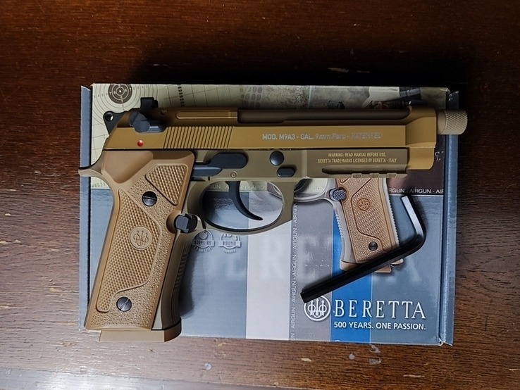 Пневматичний пістолет Umarex beretta m9a3 fde 4.5 mm bb, фото №4