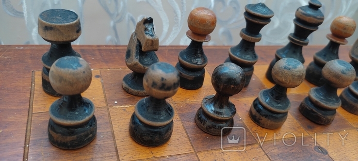 Комплект старих шахматів шахів великих, фото №7