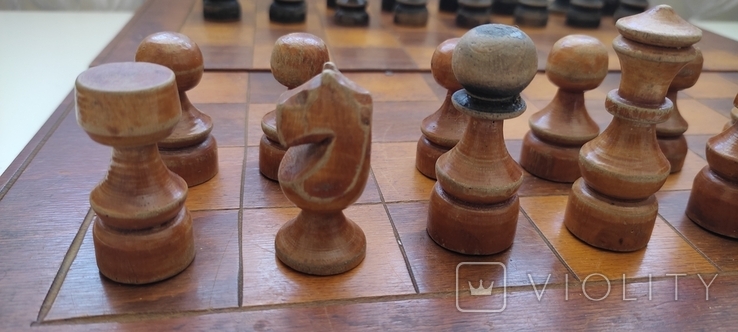 Комплект старих шахматів шахів великих, фото №12