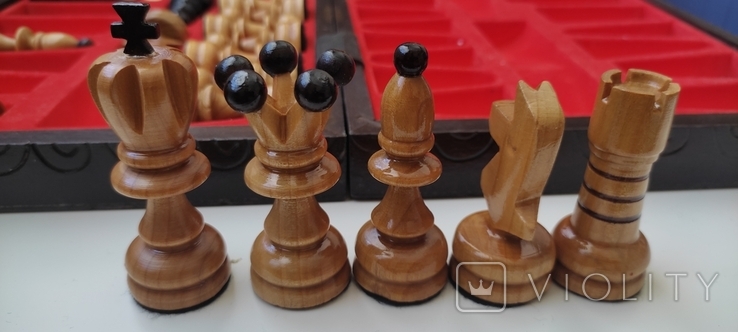 Комплект великих шахматів шахів, фото №4