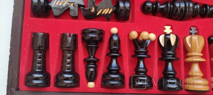 Комплект великих шахматів шахів, фото №12
