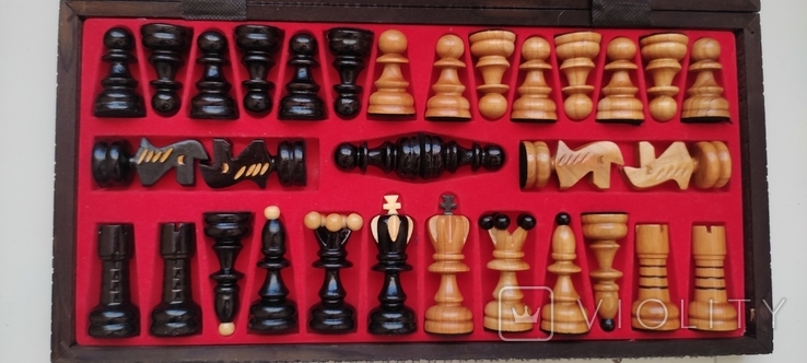 Комплект великих шахматів шахів, фото №13