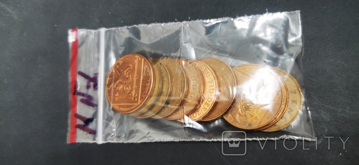 Монеты Великобритания 2 пенни. 10 шт. Разных годов., фото №4