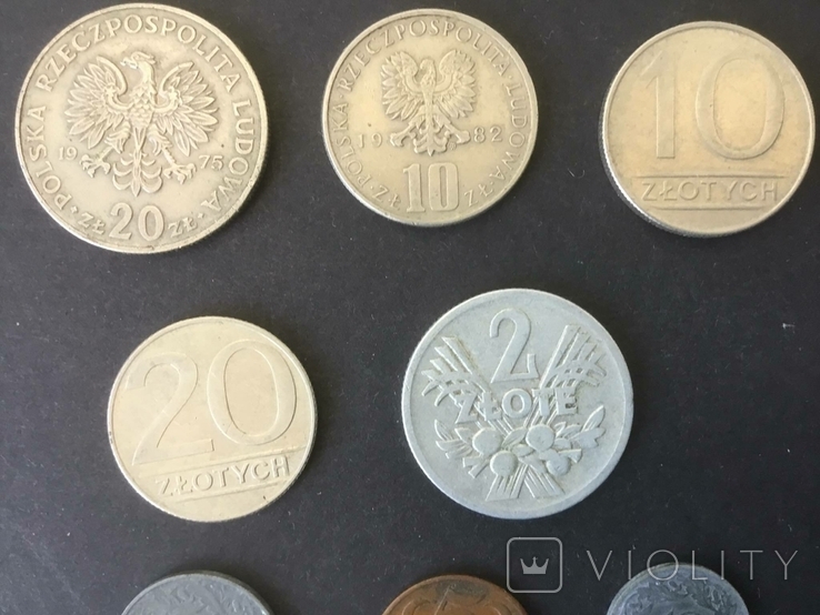 Монеты Румынии, Польши., фото №6