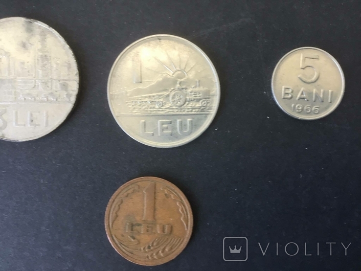 Монеты Румынии, Польши., фото №12