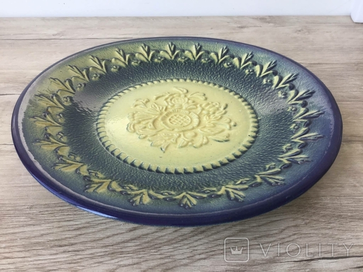 Декоративная тарелка, керамика., фото №6
