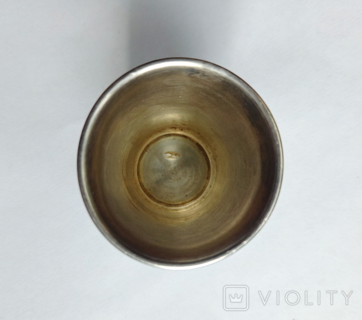 Кидушный стакан Серебро 84, фото №5