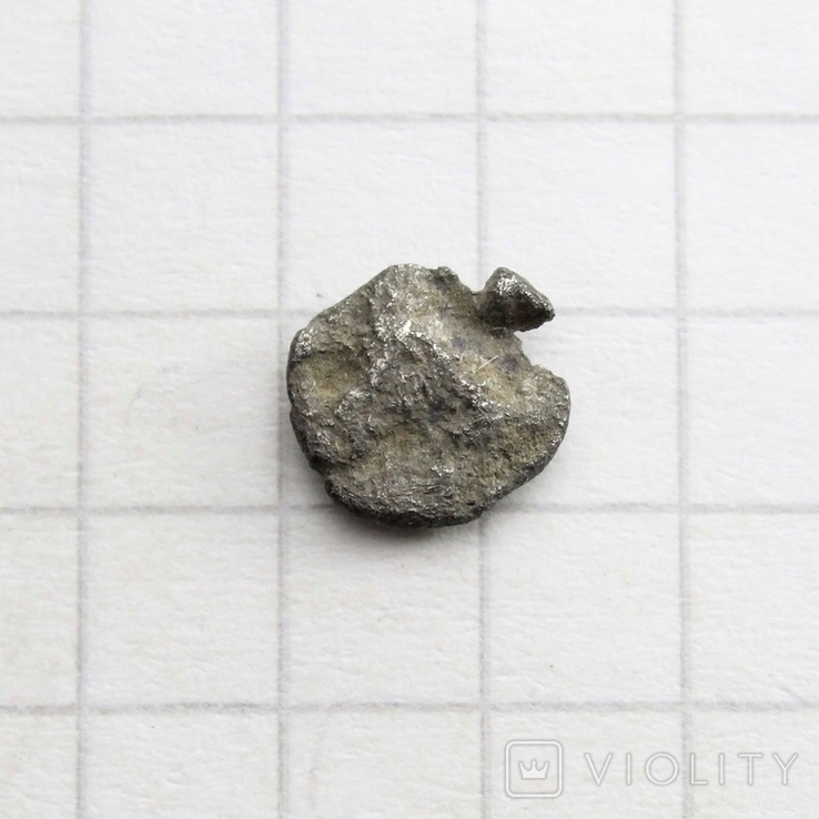 Місія, м.Кізік, 525-450рр. до н.е., срібний геміобол (чи тетартеморіон) - вепр/лев, 0.21г., фото №6