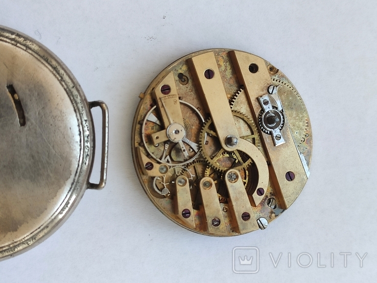 Два старовинних годинника, баланси цілі, фото №7