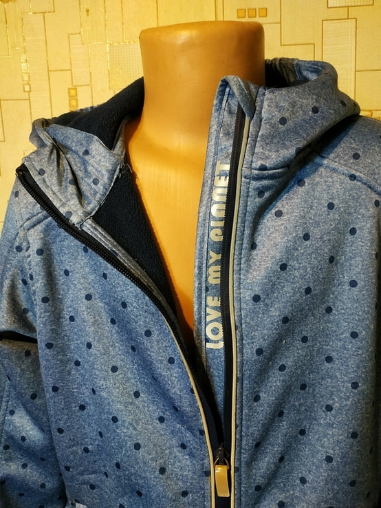 Термокуртка жіноча підліток ALIVE софтшелл стрейч на зріст 146 см, photo number 5