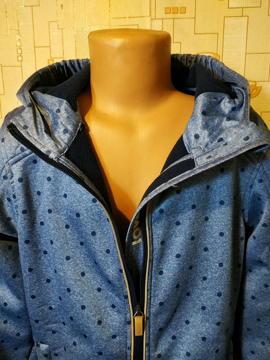Термокуртка жіноча підліток ALIVE софтшелл стрейч на зріст 146 см, фото №6