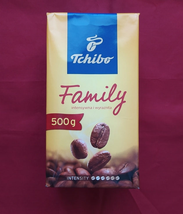 Мелена кава Tchibo Family 500 грам у вакуумній упаковці / Кофе Чибо Фемили, photo number 2