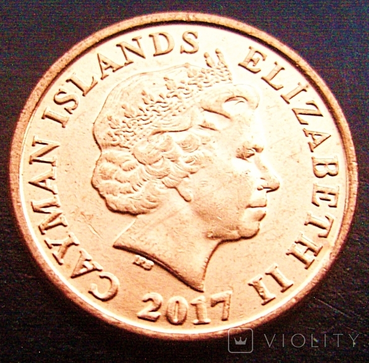 62.Каймановы острова 1 цент, 2017 год, фото №3