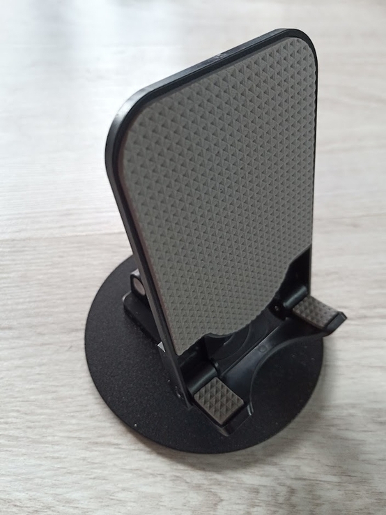 Универсальный держатель для смартфона планшета поворот на 360 металлический корпус, фото №2