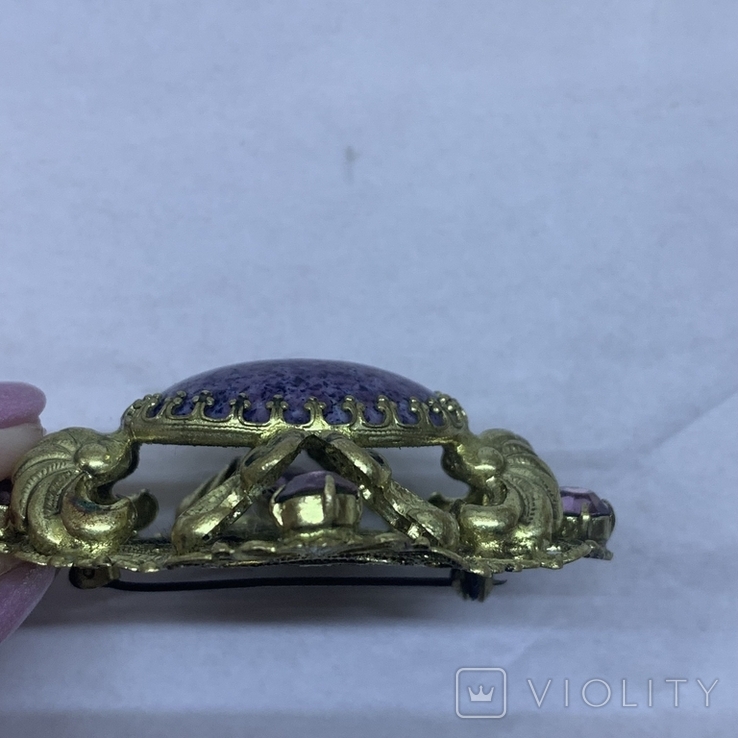 Large vintage brooch, photo number 6