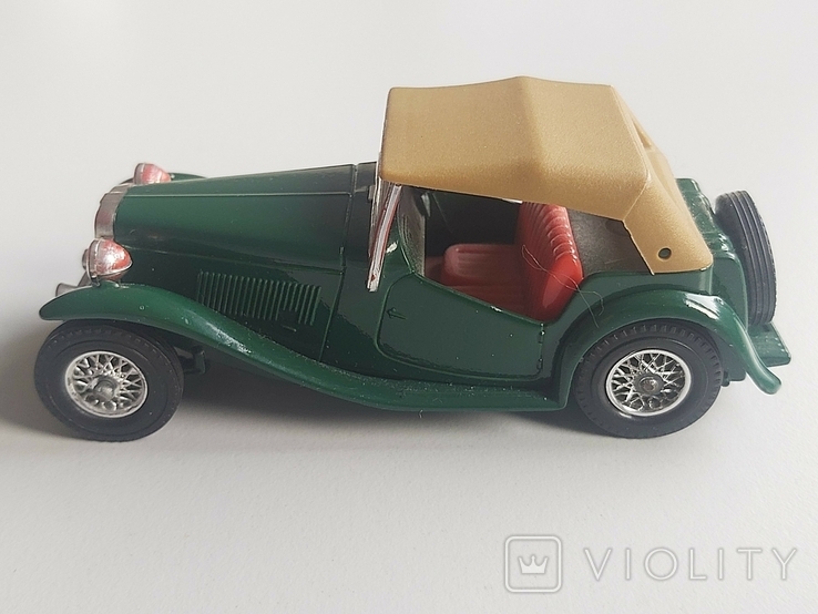 MG T.C.1945 Matchbox made in England Виробник Lesney Products 1977, фото №4