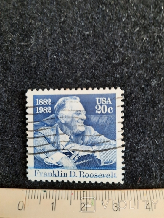 США 1982 100-річчя Ф.Рузвельта, фото №2