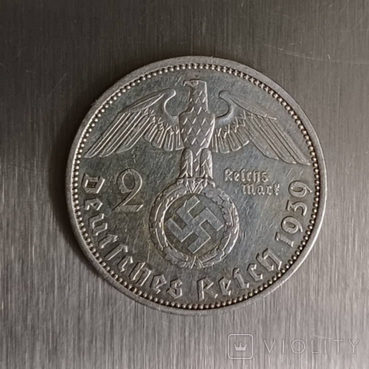 2 марки 1939г.серебро, фото №5
