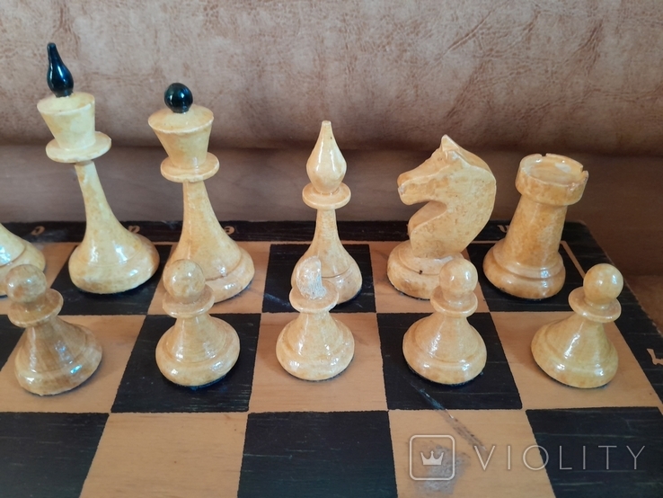 Шахматы деревяные доска 40 на 40, фото №7