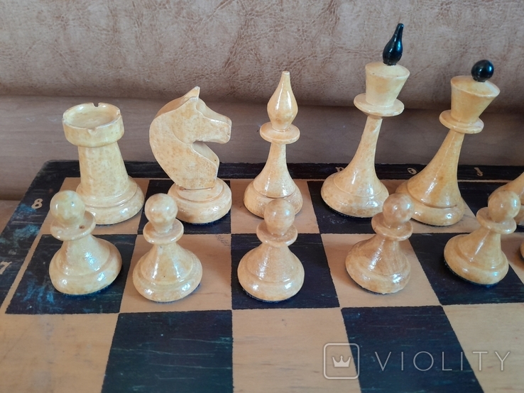 Шахматы деревяные доска 40 на 40, фото №8