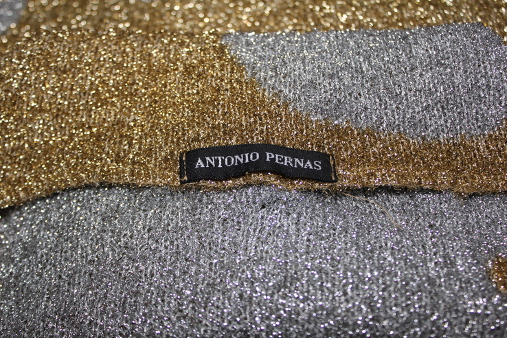 Золотое мини платье antonio pernas (антонио пернас) оригинал, фото №5