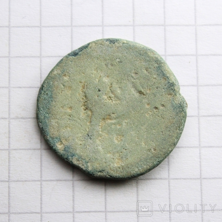 Бронзова антична монета IV-II ст. до н.е. - Аполлон, 4.52г., фото №6