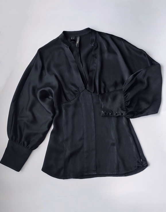 Шелковая блуза MNG suit 100% шелк, numer zdjęcia 9