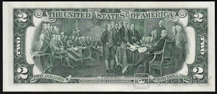2 доллара США 1976 год, фото №4
