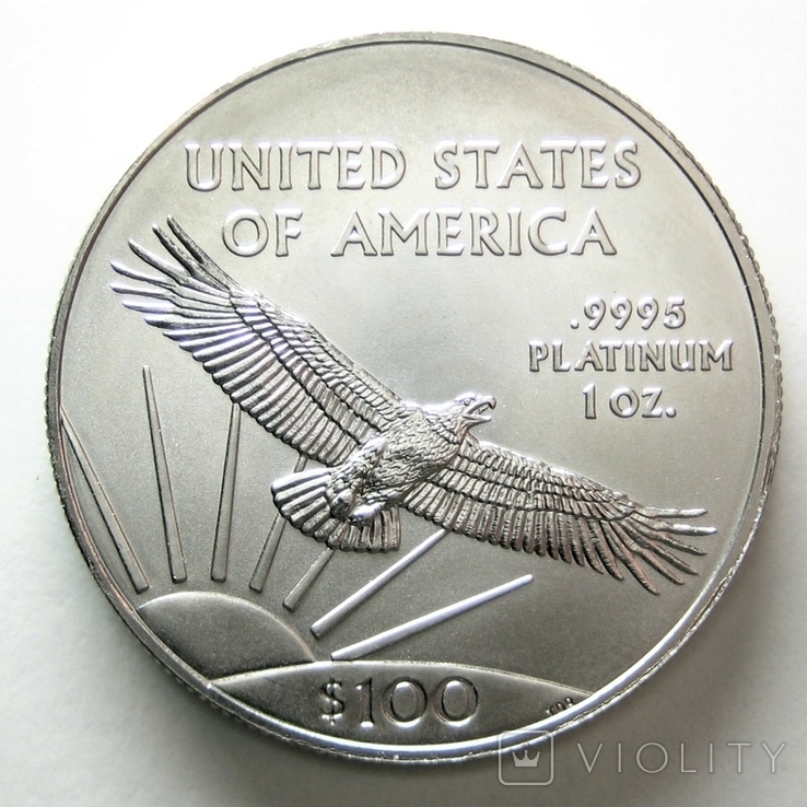 США Американский платиновый орел 2021 г., фото №3