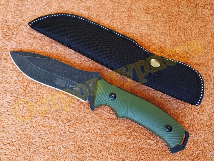 Нож тактический охотничий туристический Columbia 011A с ножнами, numer zdjęcia 4