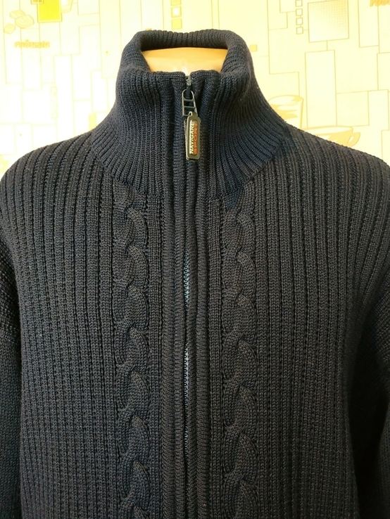 Потужний зимній чоловічий светр NAVIGARE p-p L, фото №4